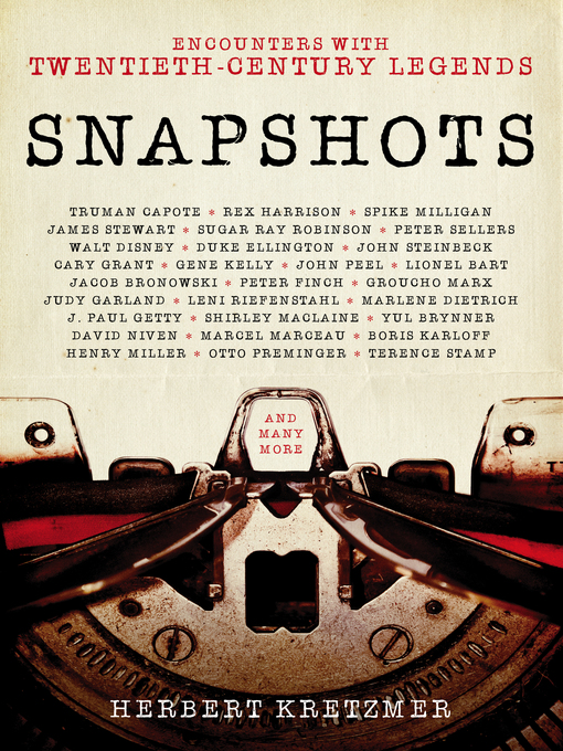 Cover image for Snapshots